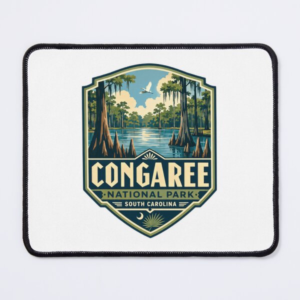 Item preview, Congaree National Park South Carolina Travel Explorer Souvenir designed and sold by Star3NowForMe.