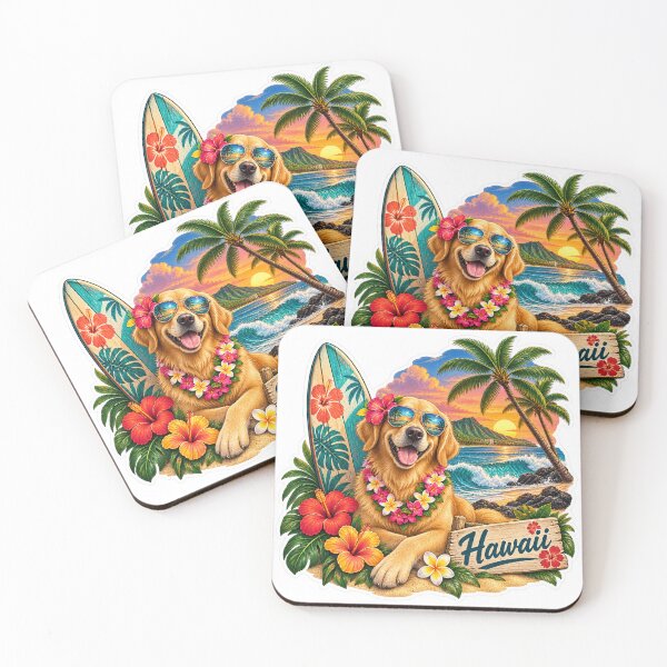 Item preview, Hawaii Island Dog designed and sold by Whimspired By Paxx.