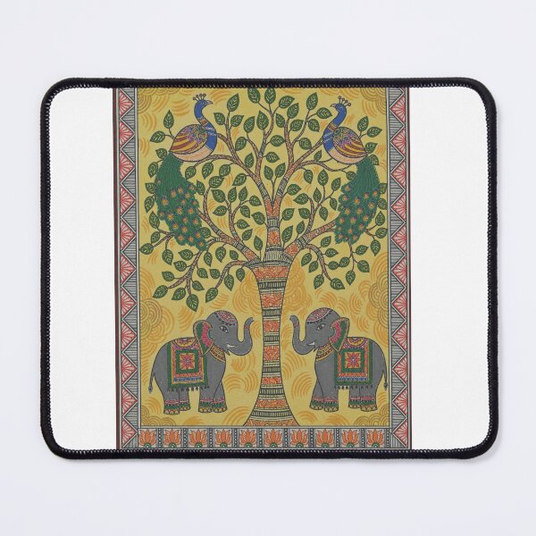 Item preview, The Tree of Life | Madhubani Traditional Indian Art  designed and sold by Sakshiartwork.