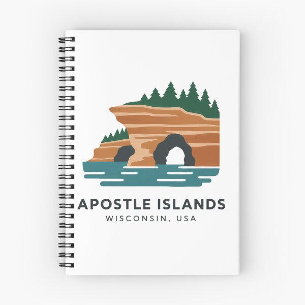 Item preview, Apostle Islands Wisconsin, USA National Lakeshore Travel Explorer designed and sold by Simsimah26Parks.