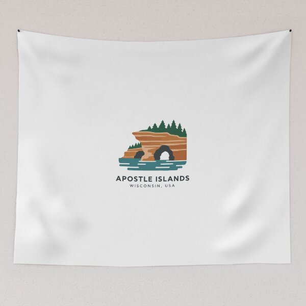 Item preview, Apostle Islands Wisconsin, USA National Lakeshore Travel Explorer designed and sold by Simsimah26Parks.