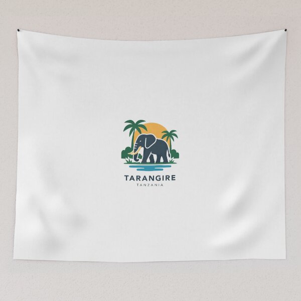 Item preview, Tarangire Tanzania Elephant Wildlife Safari Travel designed and sold by Simsimah26Parks.