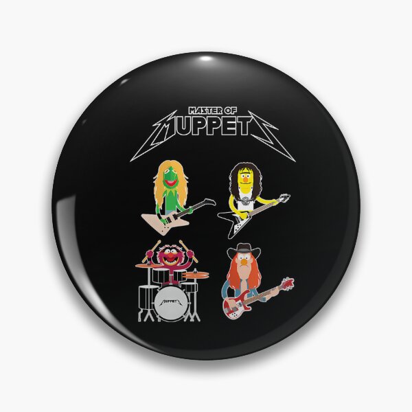 Item preview, Master Of Muppets Muppets As Metallica Band   designed and sold by kautderapsy.