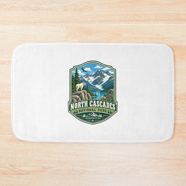 Item preview, North Cascades National Park Washington Travel Hiker Explorer Nature Lover designed and sold by Star3NowForMe.