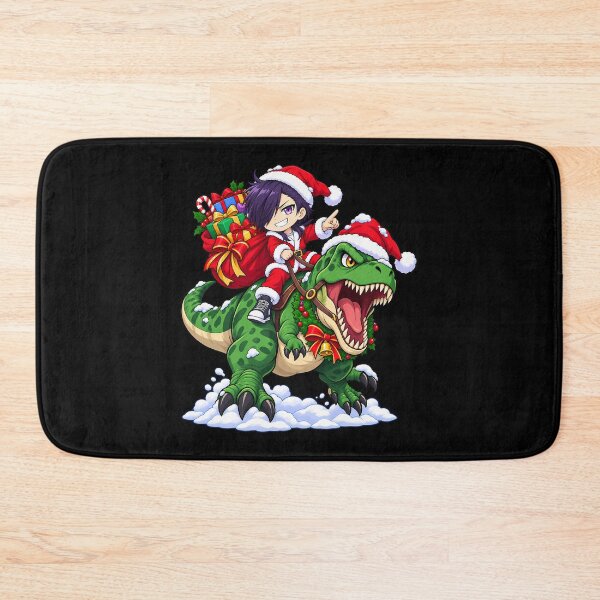 Item preview, Hanzo Urushihara Devil Part Timer Christmas T Rex Ride designed and sold by SolenneAzur.