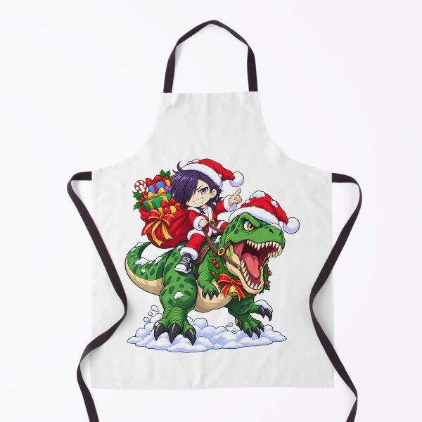 Item preview, Hanzo Urushihara Devil Part Timer Christmas T Rex Ride designed and sold by SolenneAzur.