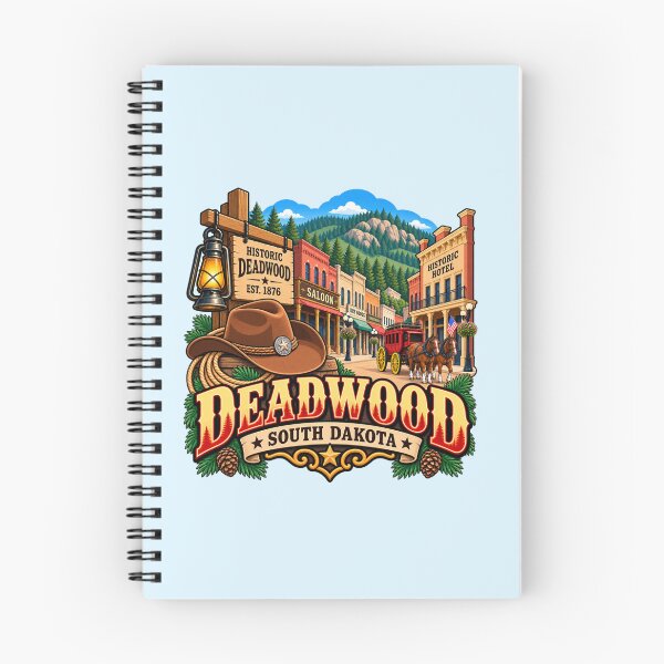 Item preview, Deadwood, South Dakota - Old West designed and sold by Myra365Art.
