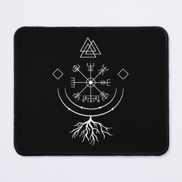 Item preview, Norse Vegvisir Rune Root Tree Geometric Symbol Art designed and sold by veaterkothe.