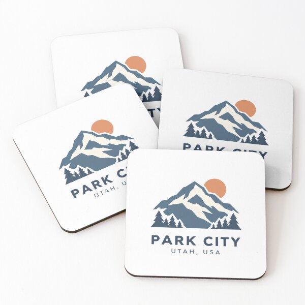 Item preview, Park City Utah USA Mountain Landscape Travel Souvenir designed and sold by Star3NowForMe.