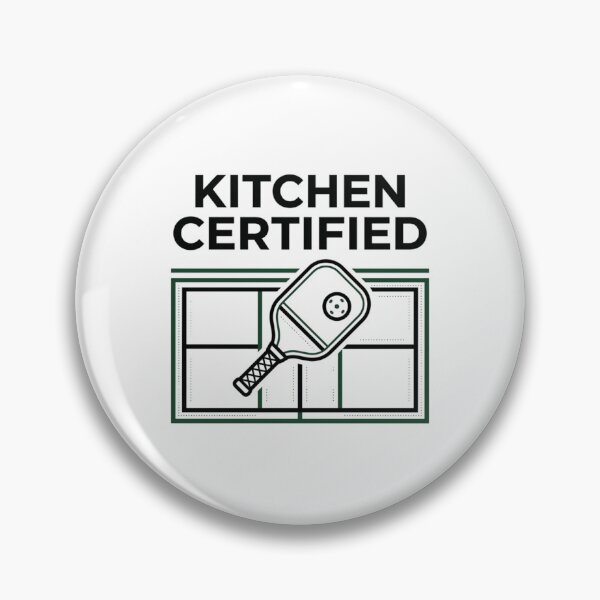 Item preview, Kitchen Certified - Pickleball Design designed and sold by RunningWhiskers.