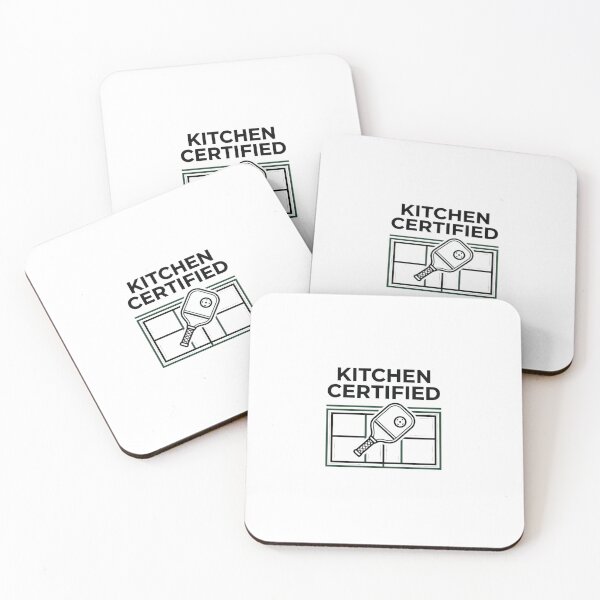 Item preview, Kitchen Certified - Pickleball Design designed and sold by RunningWhiskers.