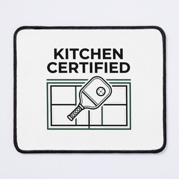 Item preview, Kitchen Certified - Pickleball Design designed and sold by RunningWhiskers.