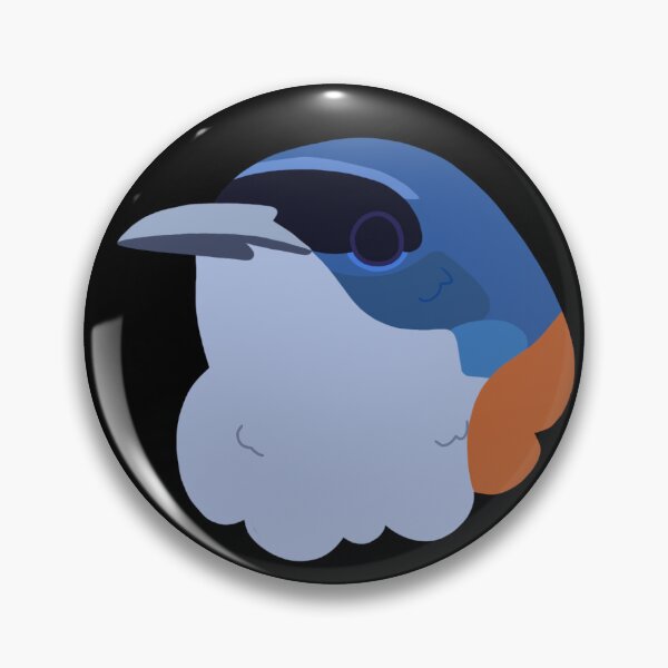 Item preview, CBS Sticker - Male Mascarene Paradise Flycatcher designed and sold by ClumsyPillbug.