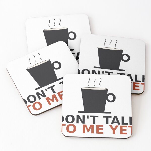 Item preview, Dont Talk To Me Yet designed and sold by deadpansupplyco.
