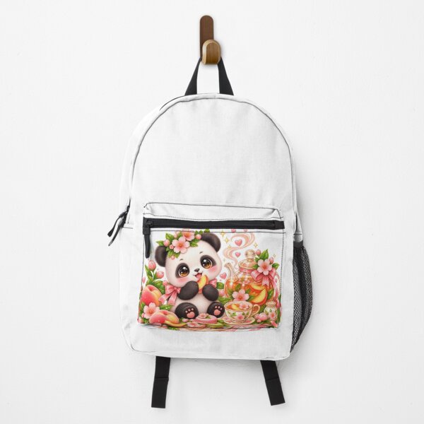 Item preview, Cute Panda Peach Blossom Tea Party designed and sold by jgvisualarts.