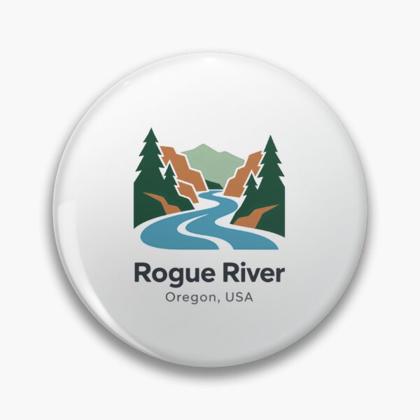 Item preview, Rogue River Oregon USA Outdoors Travel Explorer Adventure designed and sold by Star3NowForMe.
