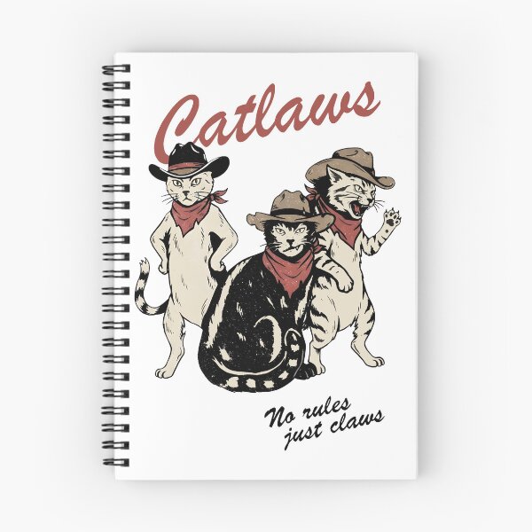 Item preview, Catlaws Cowboy Cats Western Outlaw Funny Retro Feline Graphic designed and sold by InOtterNew.