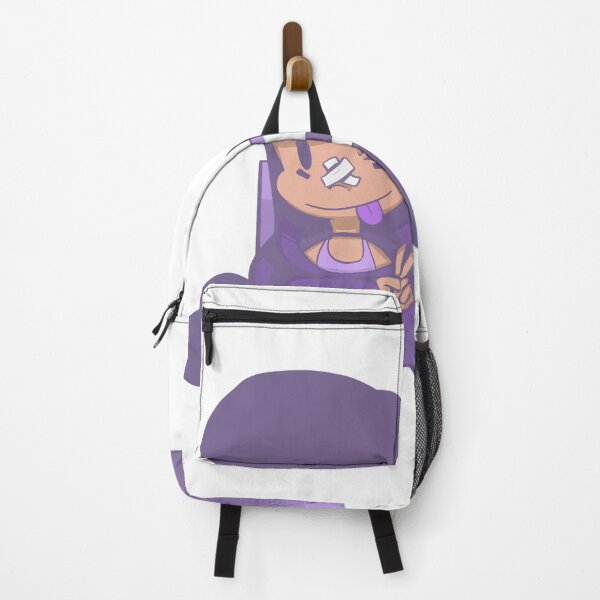 Item preview, Purple Hair Girl Flashing Peace Sign designed and sold by Setaraxia.