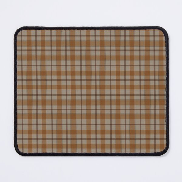 Item preview, Classic Vintage Cozy Plaid in Warm Brown and Taupe designed and sold by DOODLEEDOODA.