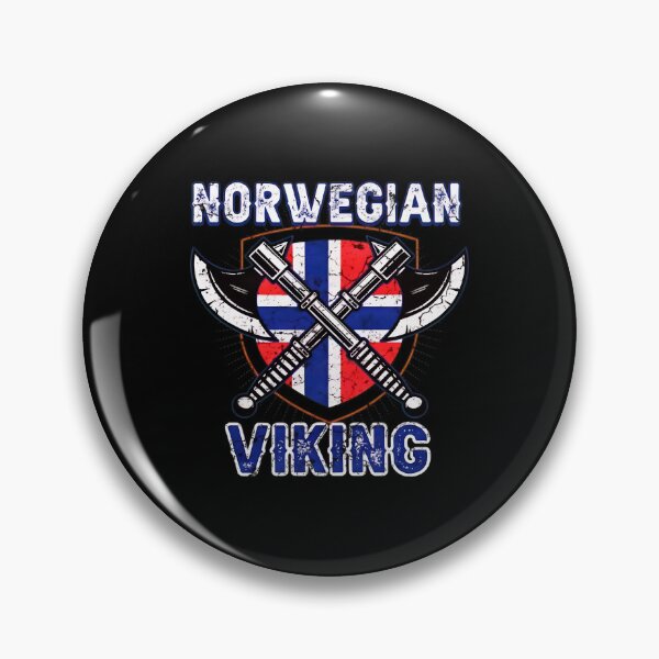 Item preview, Norwegian Viking Axe Flag Heritage Warrior Art designed and sold by raidscdabne.