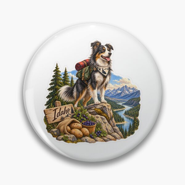 Item preview, Idaho Mountain Dog designed and sold by Whimspired By Paxx.
