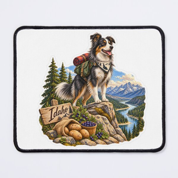 Item preview, Idaho Mountain Dog designed and sold by Whimspired By Paxx.