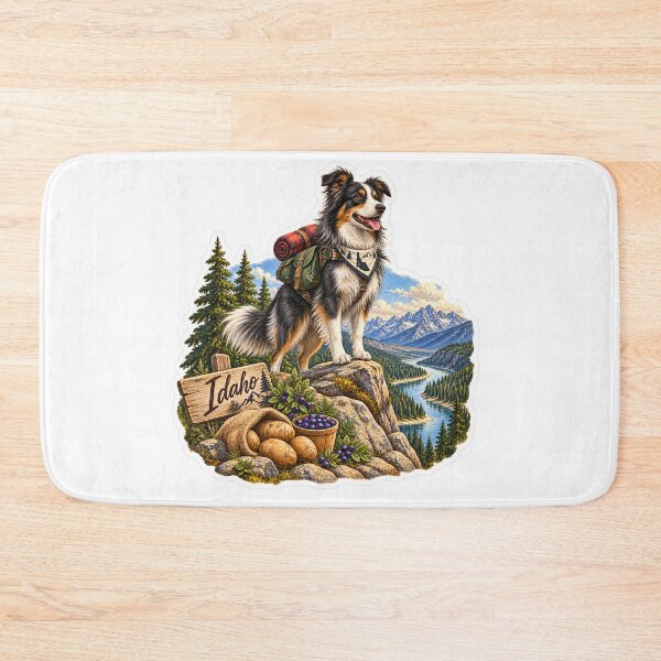 Item preview, Idaho Mountain Dog designed and sold by Whimspired By Paxx.