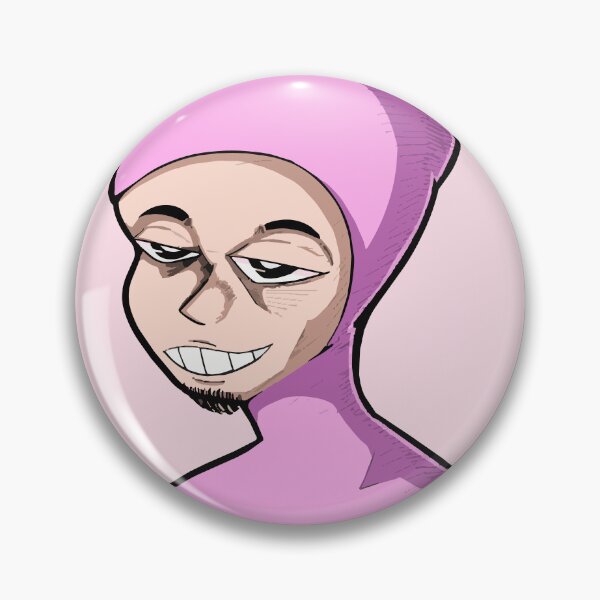 Item preview, Smiling Figure Wearing Pink Bodysuit Hood designed and sold by Setaraxia.