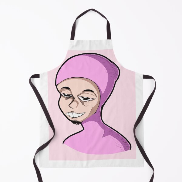 Item preview, Smiling Figure Wearing Pink Bodysuit Hood designed and sold by Setaraxia.
