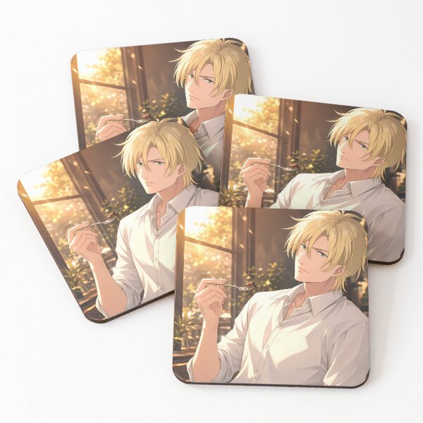 Item preview, Ash Lynx Banana Fish Sunset Cafe designed and sold by SolenneAzur.