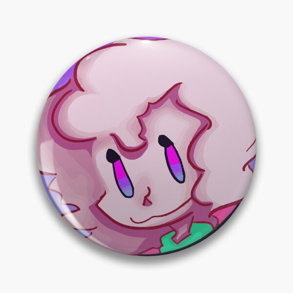 Item preview, Pink Hair Character Head With Stars designed and sold by Setaraxia.