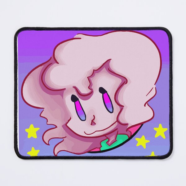Item preview, Pink Hair Character Head With Stars designed and sold by Setaraxia.