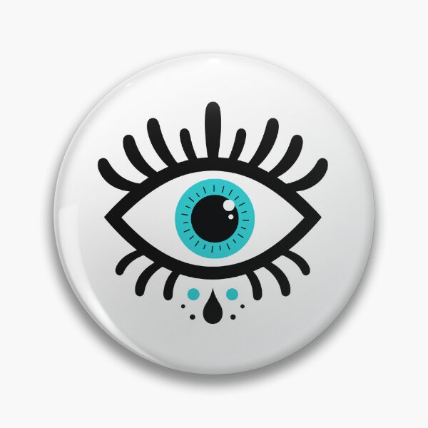 Item preview, Evil Eye Protection Mystical Blue Eye Symbol Gothic Design designed and sold by teeperfect.