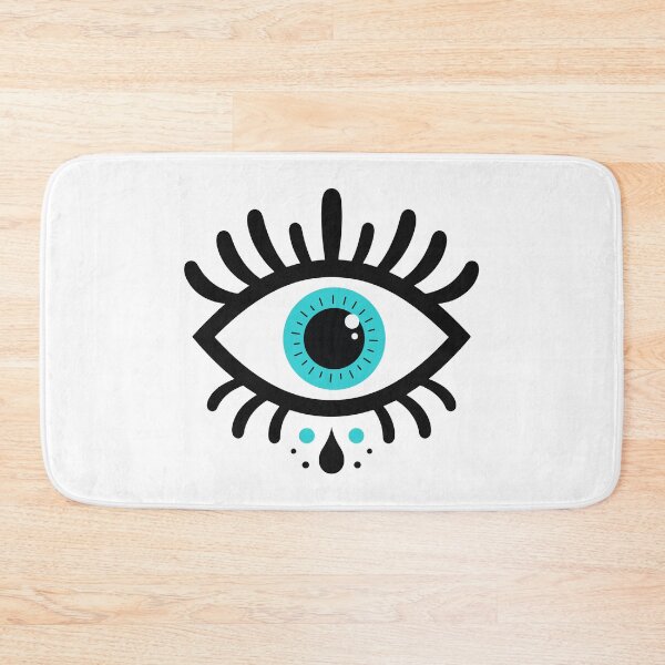 Item preview, Evil Eye Protection Mystical Blue Eye Symbol Gothic Design designed and sold by teeperfect.