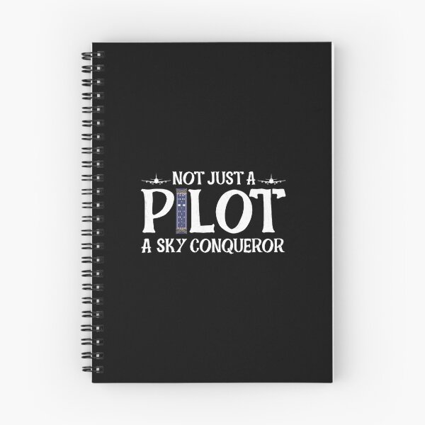 Item preview, Not Just a Pilot A Sky Conqueror TARDIS Aviation Graphic designed and sold by hippleviquayle.