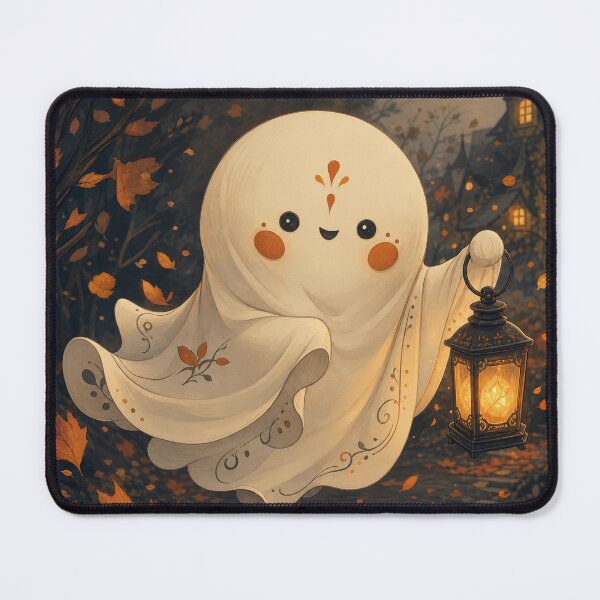 Item preview, Ghost holding a lantern designed and sold by GenuineNewBe.