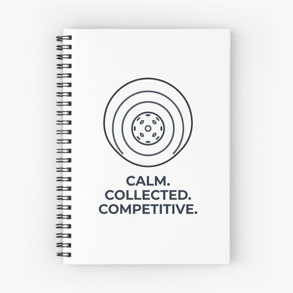 Item preview, Calm. Collected. Competitive - Pickleball Design designed and sold by RunningWhiskers.