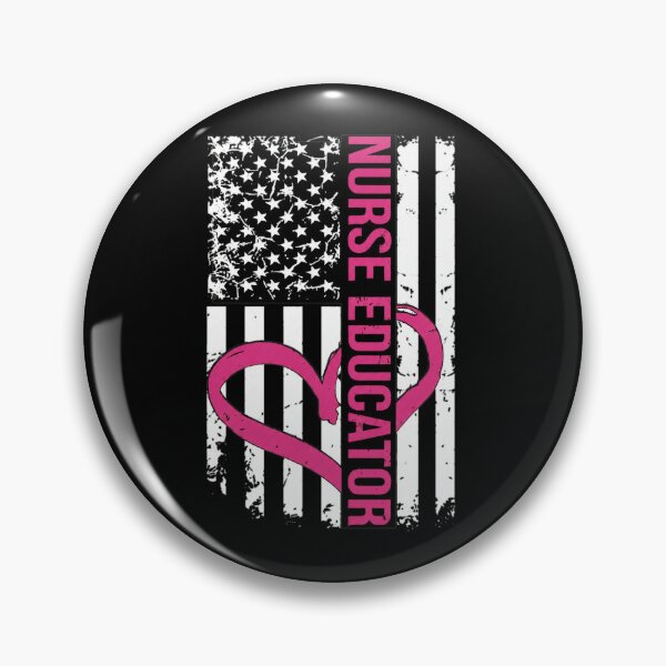 Item preview, Nurse Educator American Flag Heart Design designed and sold by veaterkothe.