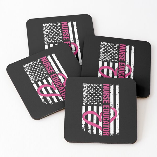 Item preview, Nurse Educator American Flag Heart Design designed and sold by veaterkothe.