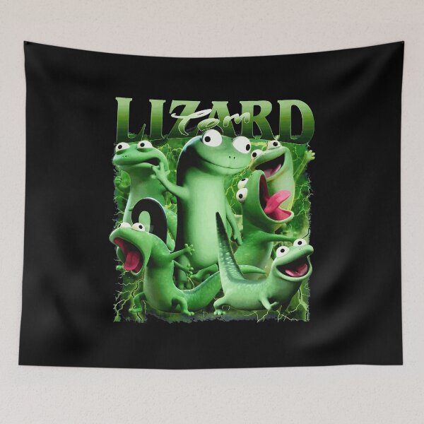Item preview, Funny Cartoon Animals 'LIZARD' Retro Graphic  designed and sold by EricCole39135.