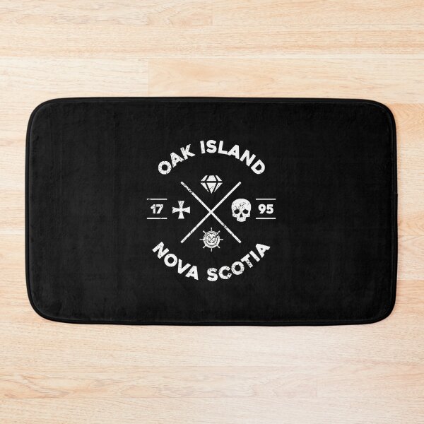 Item preview, Oak Island Nova Scotia Vintage Emblem Design designed and sold by fussyrhobin.