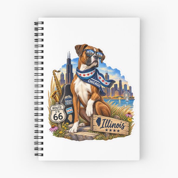 Item preview, Illinois Chicago Blues Dog designed and sold by Whimspired By Paxx.