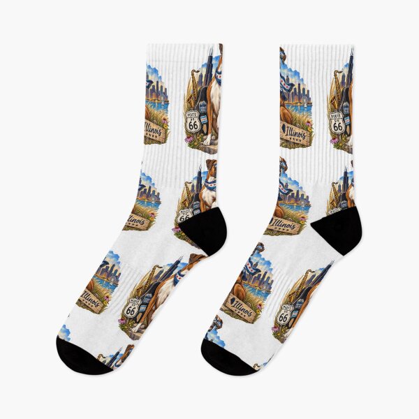 Item preview, Illinois Chicago Blues Dog designed and sold by Whimspired By Paxx.