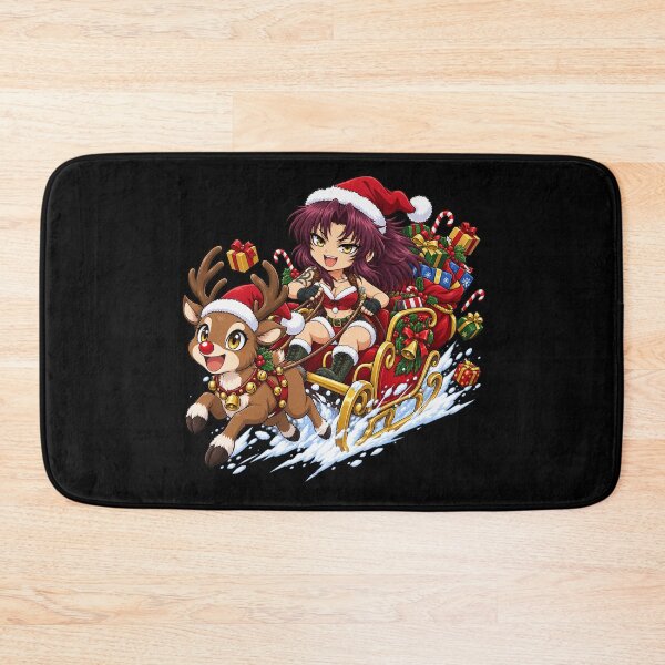 Item preview, Revy Black Lagoon Christmas Reindeer Sleigh Ride designed and sold by SolenneAzur.