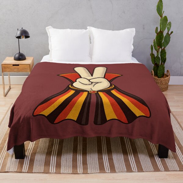 Item preview, Retro 1970s Vampire Peace Sign Art – Groovy Vintage Halloween Print designed and sold by MagicMakerPh.