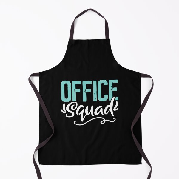 Item preview, Office Squad Aqua & White Script Design designed and sold by fussyrhobin.