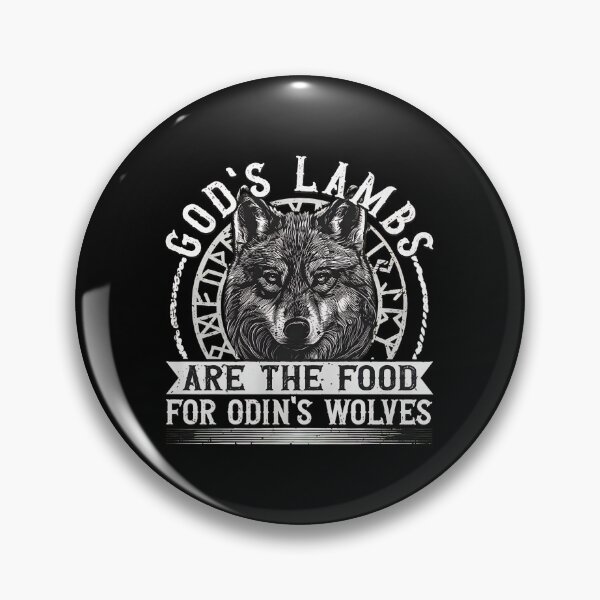 Item preview, Odin Wolves Norse Mythology Wolf Rune Design designed and sold by hippleviquayle.