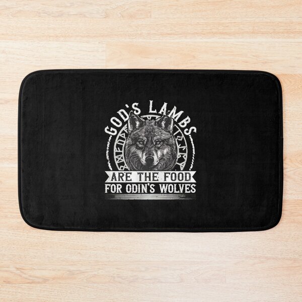 Item preview, Odin Wolves Norse Mythology Wolf Rune Design designed and sold by hippleviquayle.