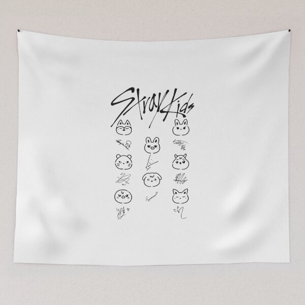 Item preview, Stray Kids DominATE tour signatures autographs comeback poster kpop boy group bang chan lee know changbin hyunjin han felix seungmin jeongin designed and sold by Kpop-Noona.