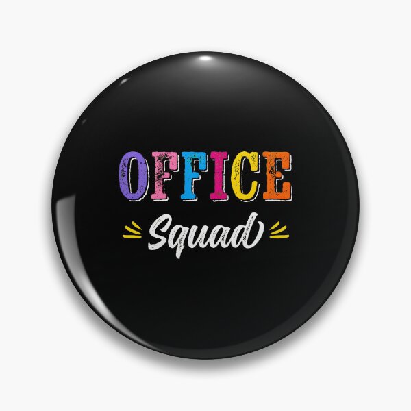 Item preview, Office Squad Colorful Retro Distressed Typography designed and sold by raidscdabne.